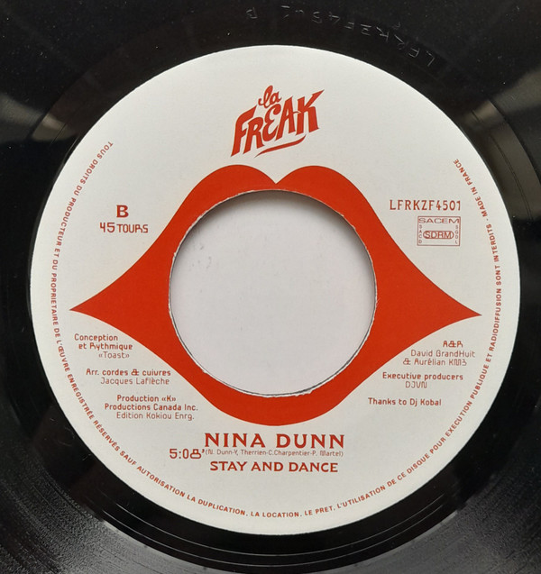Nina Dunn - If You Want My Love / Stay And Dance | La Freak Records (LFRKZF4501) - main
