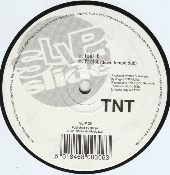 TNT - Feel It | Slip 'n' Slide (SLIP 29)