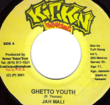 Jahmali - Ghetto Youth | Kickin Productions (none)