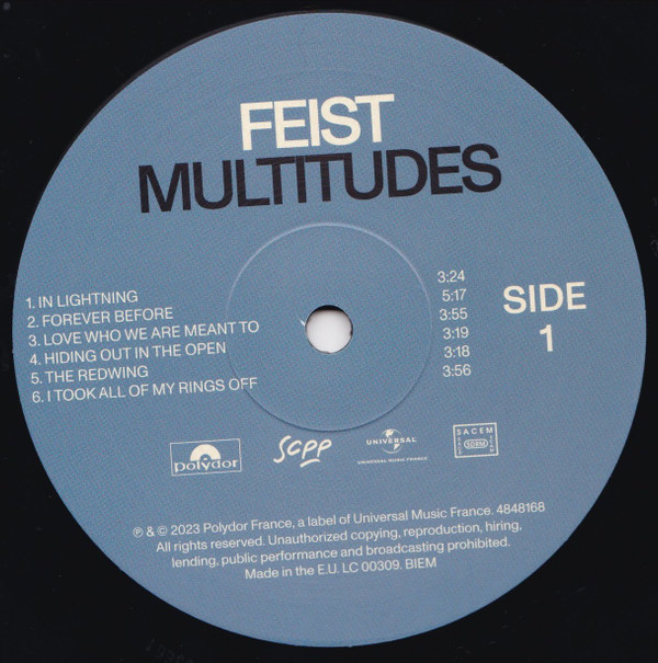 Feist - Multitudes | Polydor (4848168) - 3 Feist - Multitudes | Polydor (4848168) - 3