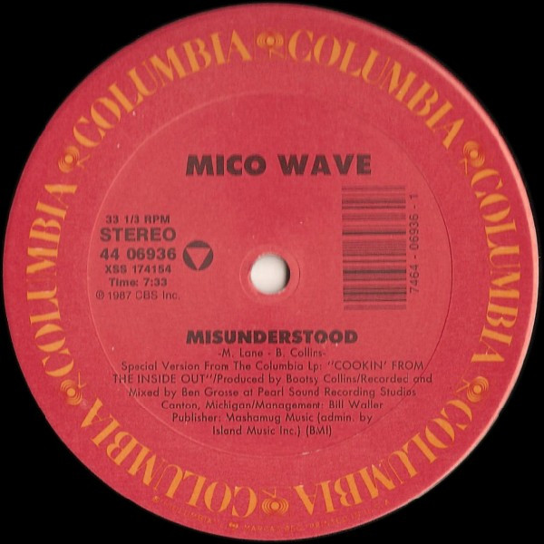 Mico Wave - Misunderstood | Columbia (44 06936) - 3