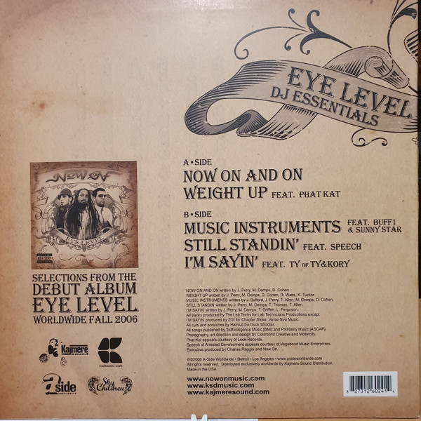 Now On - Eye Level DJ Essentials | A•Side Worldwide (ASW1002) - 2