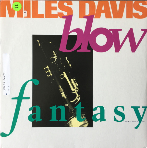 Miles Davis - Blow / Fantasy | Warner Bros. Records (0-40584) Miles Davis - Blow / Fantasy | Warner Bros. Records (0-40584)