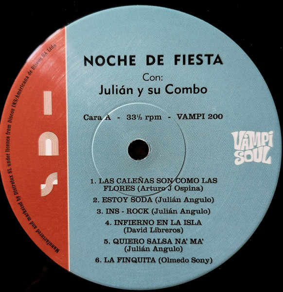Julian Y Su Combo - Noche De Fiesta | Vampi Soul (VAMPI 200) - 3