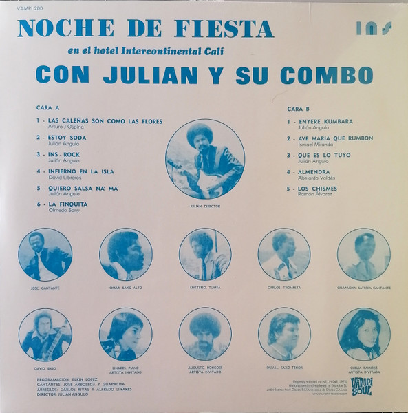 Julian Y Su Combo - Noche De Fiesta | Vampi Soul (VAMPI 200) - 2