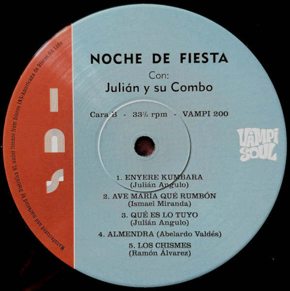 Julian Y Su Combo - Noche De Fiesta | Vampi Soul (VAMPI 200) - 4