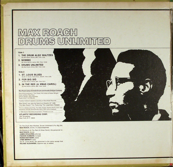 Max Roach - Drums Unlimited | Atlantic (SD 1467) - 2