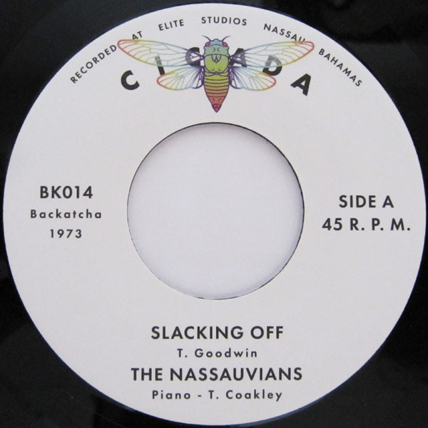 The Nassauvians , Tom Goodwin Feat. Don Lepage - Slacking Off | Cicada (BK014) - main