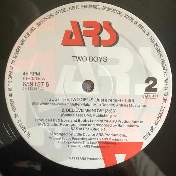 Two Boys - Just The Two Of Us | ARS (659157 6) - 4