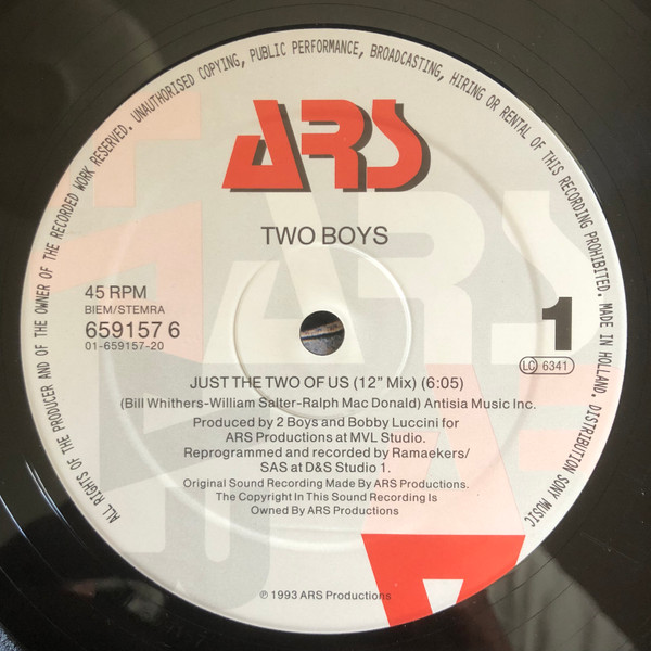 Two Boys - Just The Two Of Us | ARS (659157 6) - 3