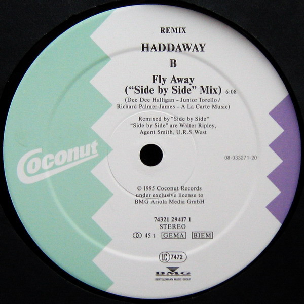 Haddaway - Fly Away (Remix) | Coconut (74321 29417 1) - 4