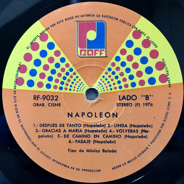 José María Napoleón - Vive | Raff (RF 9032) - 4