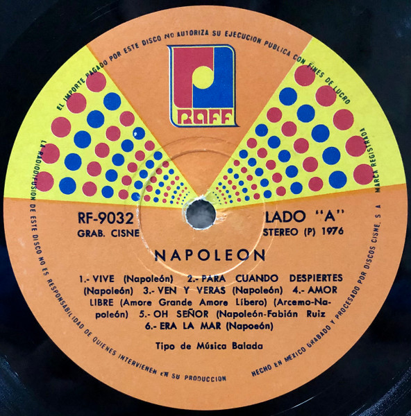 José María Napoleón - Vive | Raff (RF 9032) - 3