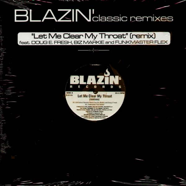 DJ Kool - Let Me Clear My Throat (Remixes) | Blazin' Records (BLAR 005)