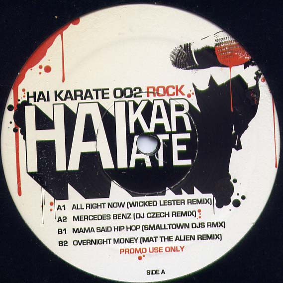 Various - Hai Karate Allstar Remix Series: Rock | Hai Karate (HK002) - main