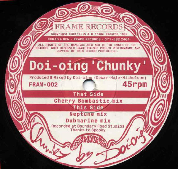 Doi-oing - Chunky | Frame Records (FRAM-002)