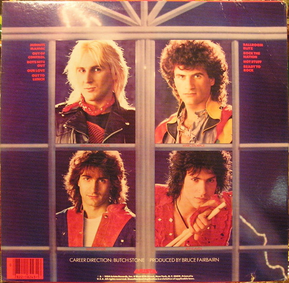 Krokus - The Blitz | Arista (AL 8-8243) - 2