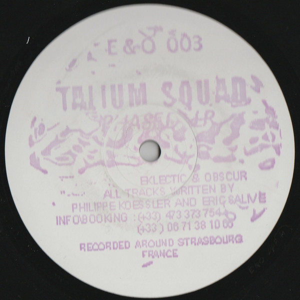 Talium Squad - Phased EP | Eklectic & Obscur (E&O 003) - 2