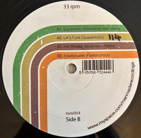 Various - Manmade Feature Funk Vol. 1 | Manmade (MM004) - 2