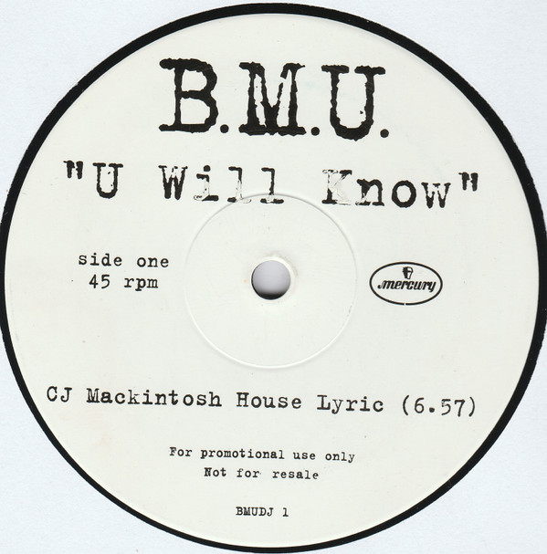 B.M.U. - U Will Know | Mercury (BMUDJ 1) B.M.U. - U Will Know | Mercury (BMUDJ 1)