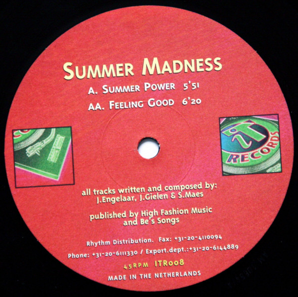 Summer Madness - Summer Power | iT Records (ITR008) - 3
