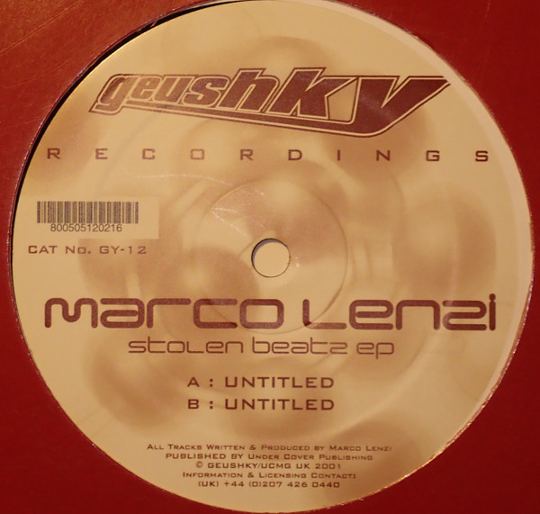 Marco Lenzi - Stolen Beatz EP | Geushky (GY-12)