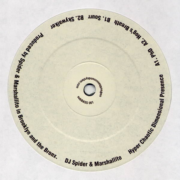 DJ Spider & Marshallito - Hyper Chaotic Dimensional Presence | subBASS Sound System (subBASSSS001)