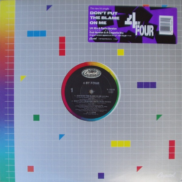 4 By Four - Don't Put The Blame On Me | Capitol Records (V-15339) - main 4 By Four - Don't Put The Blame On Me | Capitol Records (V-15339) - main