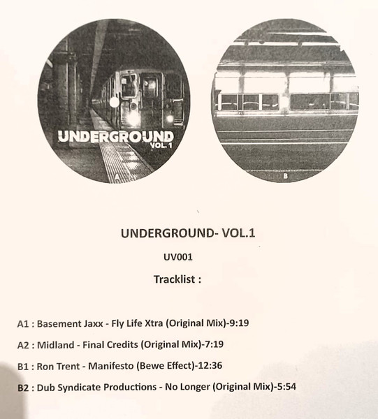 Various - Underground Vol.1 | Not On Label (UV001) - 3 Various - Underground Vol.1 | Not On Label (UV001) - 3