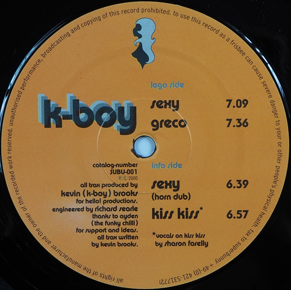 K-Boy - Sexy EP | Superbunny Recordings (SUBU-001)