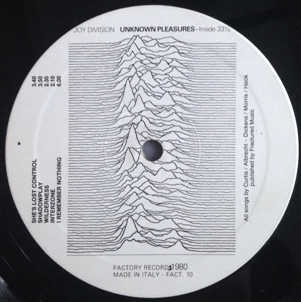 Joy Division - Unknown Pleasures | Factory (FACT 10) - 2