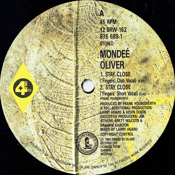 Mondeé Oliver - Stay Close | 4th & Broadway (12 BRW 162) - 3 Mondeé Oliver - Stay Close | 4th & Broadway (12 BRW 162) - 3