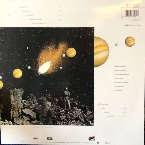 Patrick Moraz - Human Interface | Capitol Records (064 240806 1) - 3