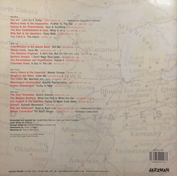 Various - Midwest Funk | Jazzman (JMANLP 007) - 3