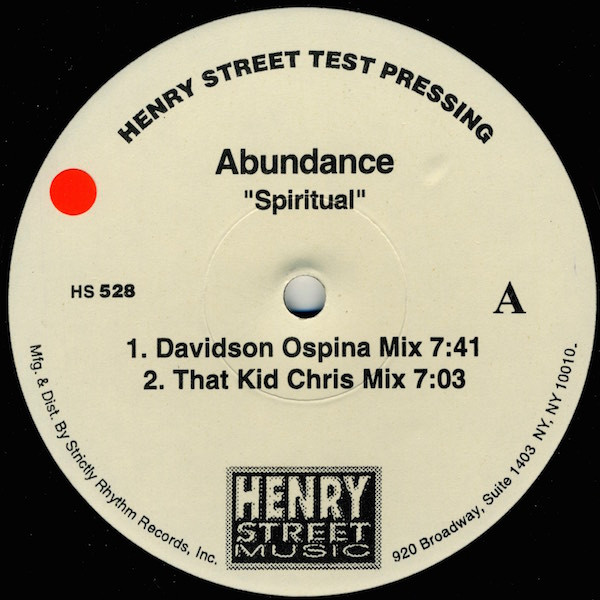 Abundance - Spiritual | Henry Street Music (HS 528)