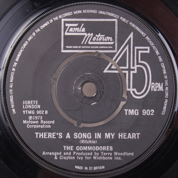 Commodores - Machine Gun | Tamla Motown (TMG 902) - 2