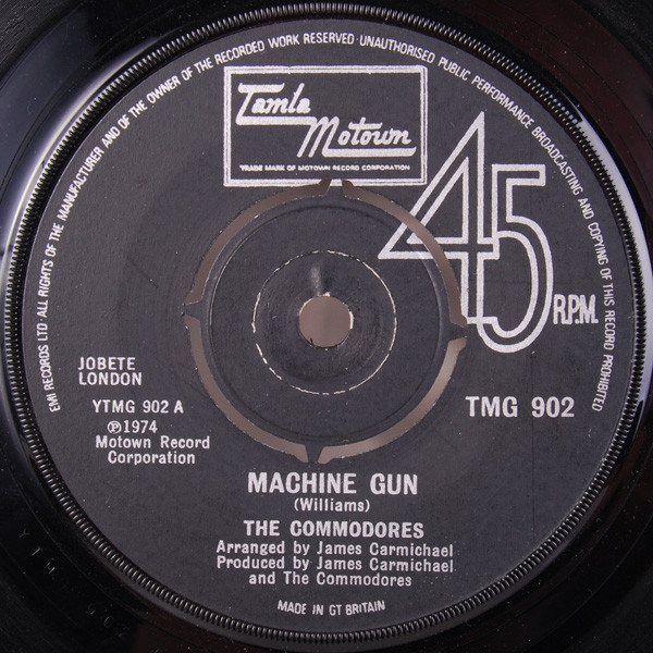 Commodores - Machine Gun | Tamla Motown (TMG 902) Commodores - Machine Gun | Tamla Motown (TMG 902)