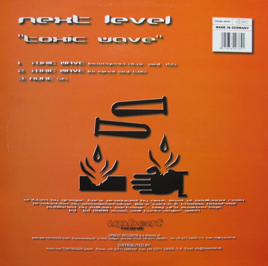 Next Level - Toxic Wave | Upbeat Records (UP 047) - 2 Next Level - Toxic Wave | Upbeat Records (UP 047) - 2