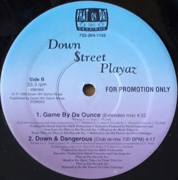 Down Street Playaz - I Choose You | Phat On Dat Records Inc. (PDR003)