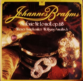 Johannes Brahms - Wiener Symphoniker , Wolfgang Sawallisch - Sinfonie Nr. 1 C-moll, Op. 68 | Metronome Juwel (0140.127) - main
