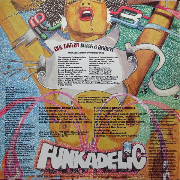 Funkadelic - One Nation Under A Groove | Warner Bros. Records (BSK 3209) - 2
