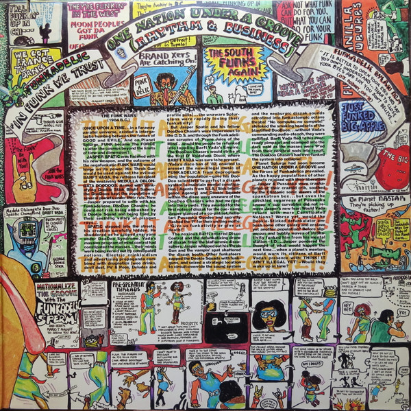 Funkadelic - One Nation Under A Groove | Warner Bros. Records (BSK 3209) - 3