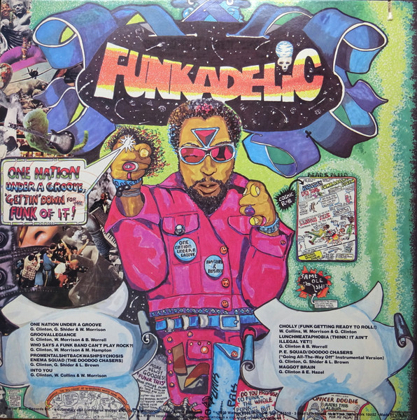 Funkadelic - One Nation Under A Groove | Warner Bros. Records (BSK 3209) - 4
