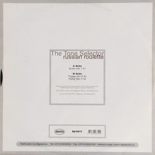 The Tone Selector - Russian Roulette | Digi White (DIGI 038-12) - 2