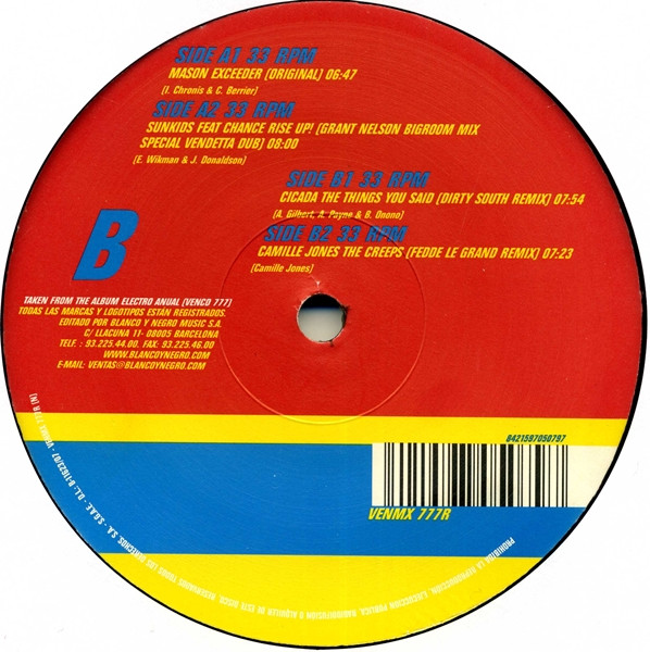 Various - Electro Anual (Vinyl 2) | Vendetta Records (VENMX 777R)