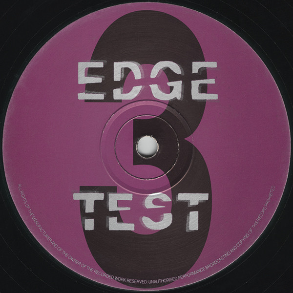 DJ Edge - Edge Test 3 | Edge Records (EDGE TEST 3)