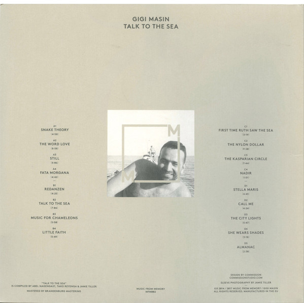 Gigi Masin - Talk To The Sea | Music From Memory (MFM002) - 2