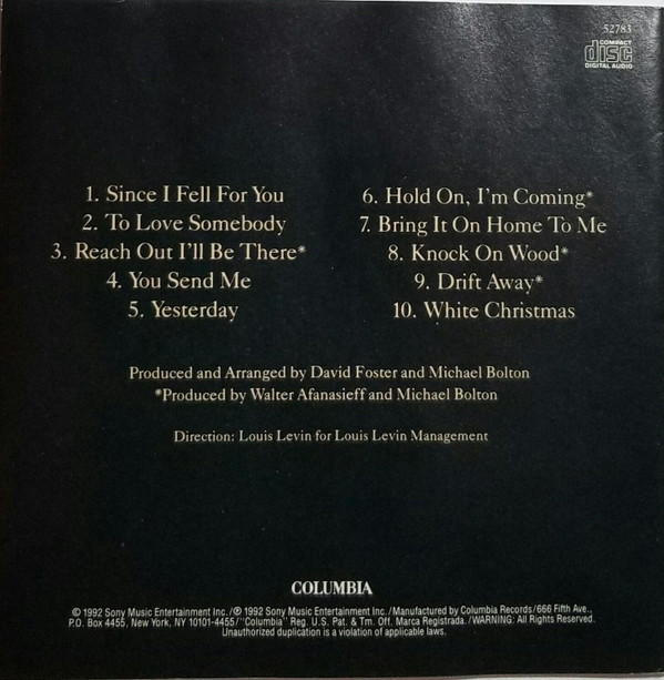 Michael Bolton - Timeless (The Classics) | Columbia (CK 52783)