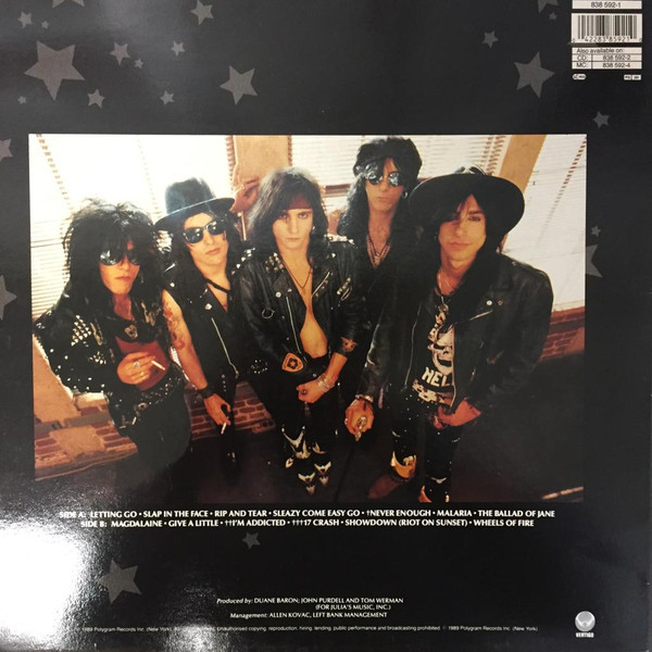 L.A. Guns - Cocked & Loaded | Vertigo (838 592-1) - 2
