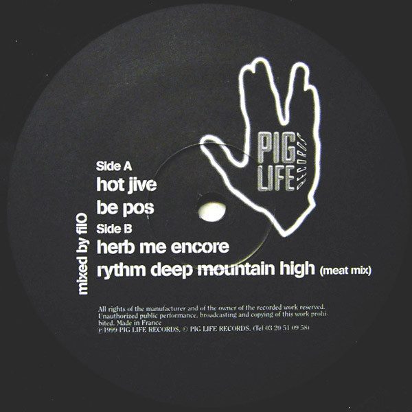 Filo / DJ On - Encore Volume 1 & 2 | Pig Life Records (PLR-013) - 2 Filo / DJ On - Encore Volume 1 & 2 | Pig Life Records (PLR-013) - 2